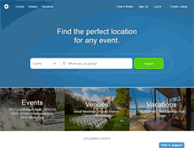 Tablet Screenshot of eventhomes.com
